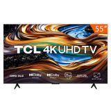 Smart Tv Led 55&quot; Google Tv Ultra Hd 4k Tcl 55p755 Comando De Voz Hdr10+ 120hz Dlg Hdmi 2.1 Bluetooth