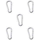 Mosquetão Com Trava 8x80mm 10,0005 (com 5 Unidades) - Nord