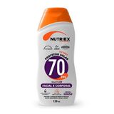 Protetor Solar Fps 70 Facial E Corporal 120ml Nutriex