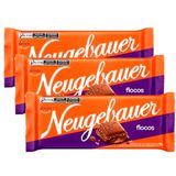 Kit 3 Chocolate Neugebauer Flocos 80g