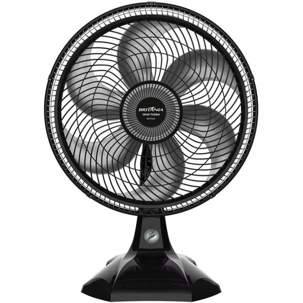 Ventilador De Mesa Britânia Maxx Force Bvt400 45cm Com 3 Velocidades E 6 Pás