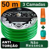 Mangueira Doméstica Resistente  Verde 50m