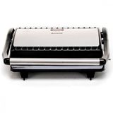 Grill E Sanduicheira Amvox Panini 800w 110v Preto/inox - Ams 800