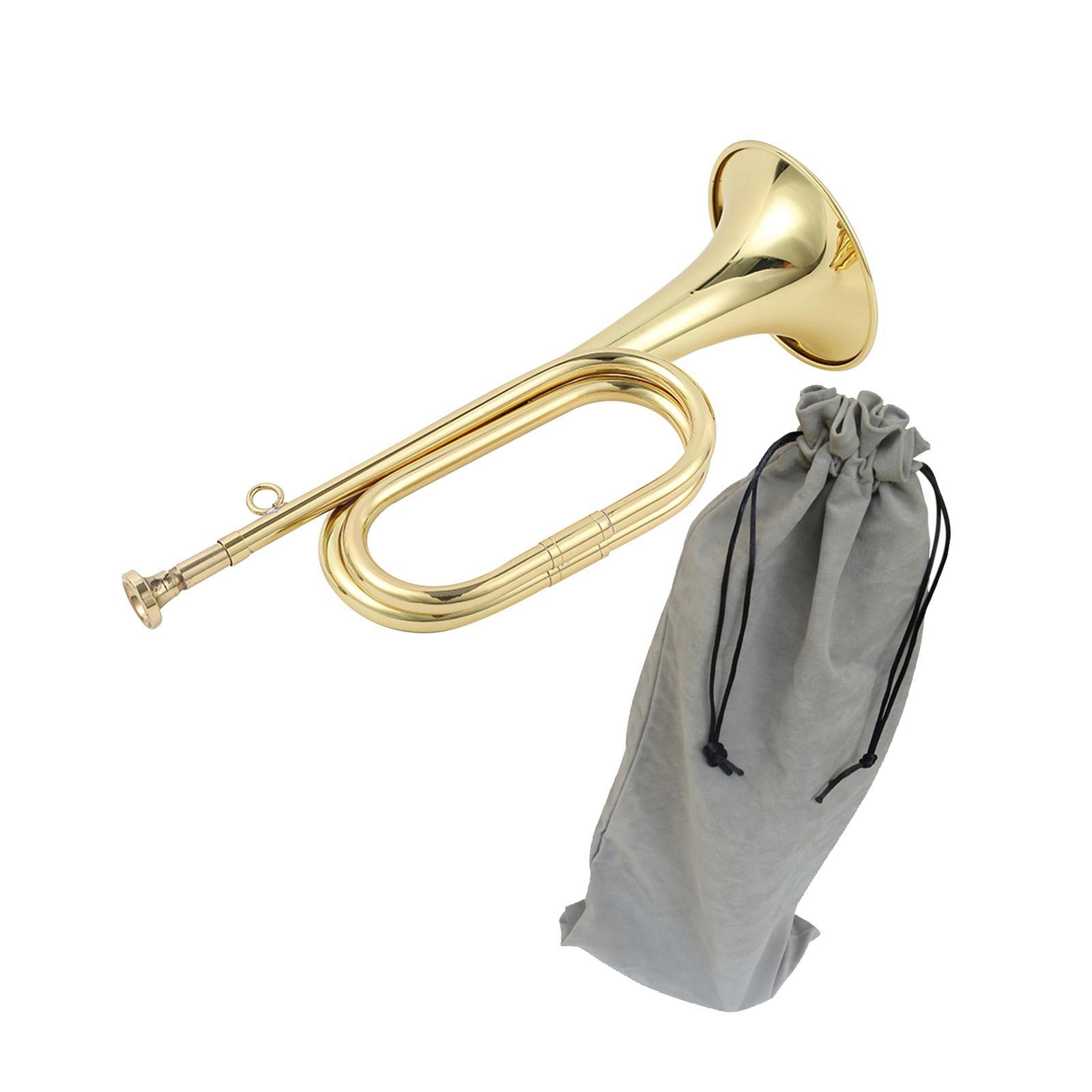 Clarim De Trompete Com Bocal Marching Bugle Para - Carrefour