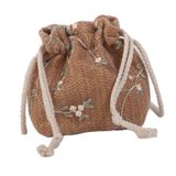 Bolsa De Ombro Feminina Mala Crossbody Com Cordão Simples Para