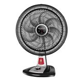 Ventilador De Mesa Mondial Turbo 8 Pás 40 Cm Repelente Líquido Vtx-40-8p-rl Vent 40cm-127v-preto/prata