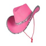 Chapéu Feminino De Cowboy Chapéu De Festa Chapéu De Sol Para Traje De Férias