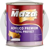 Tinta Acrílica Parede Exterior Interior 3,6l Crômio Fosca