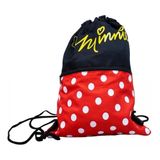 Mochila Tipo Saco Minnie 32x40cm Disney