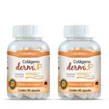 Kit 02 Colágenos Dermup Verisol Maxinutri + Vitaminas 90 Cap