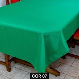 Toalha De Mesa Natalina 6 Lugares 2,00m X 1,40m Oxford