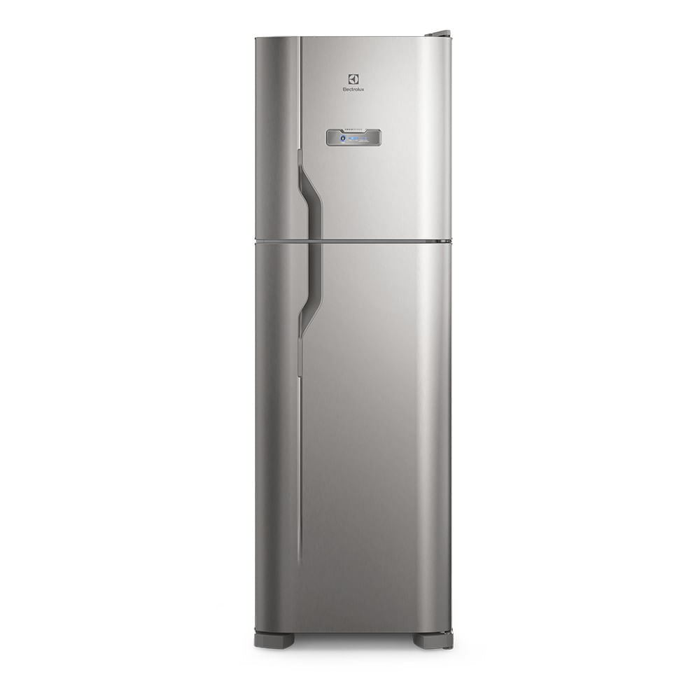 Geladeira Electrolux Frost Free 400l Efficient Turbo Freezer Duplex Inox Look (dfx44) 127 V