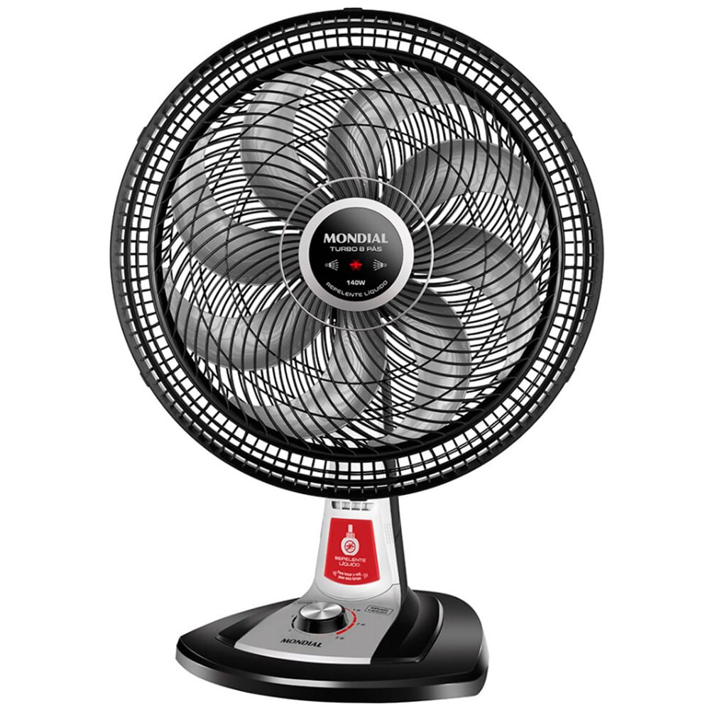 Ventilador De Mesa Vtx-40-8p 40cm Função Repelente Mondial