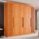 Guarda-roupa Casal 6 Portas 6 Gavetas Granada Mdf Sallêto Cinamomo