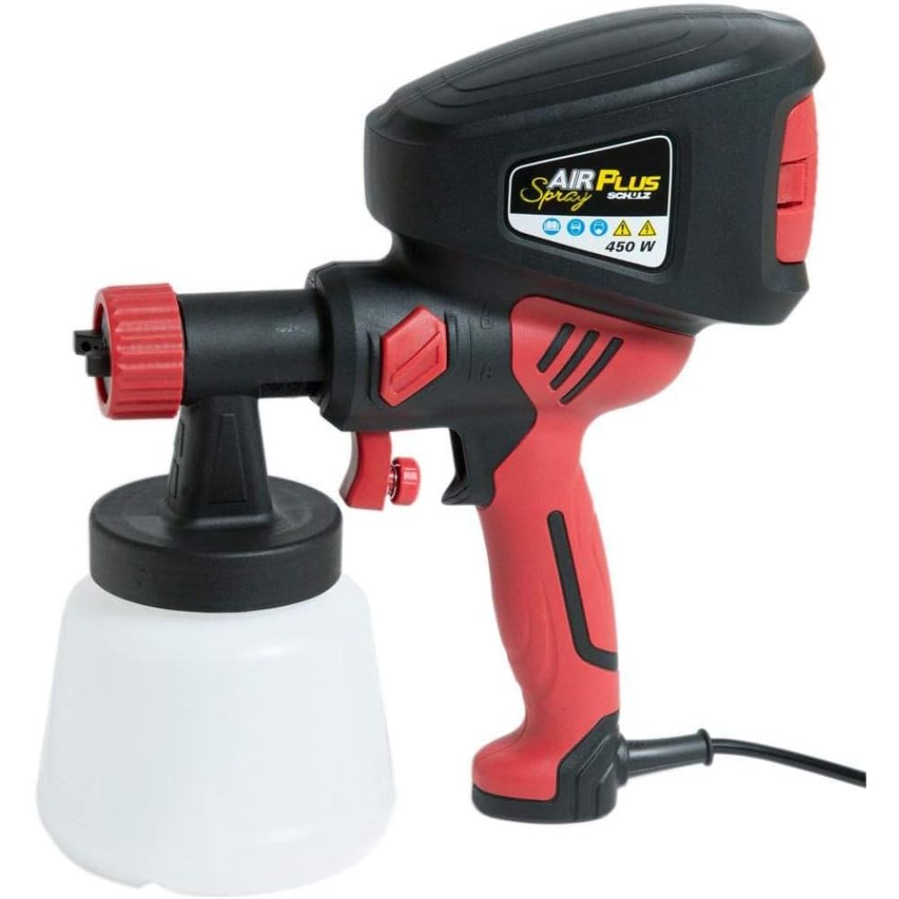 Pistola De Pintura Pulverizadora Schulz Air Plus Spray 450w