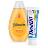 Creme Preventivo De Assaduras Desitin Creamy 113g + Shampoo Johnson&#39;s Baby Regular 400ml