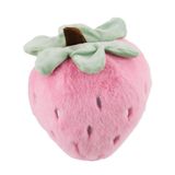 Pelúcia Morango Rosa Fofo Frutinha 20cm