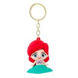 Chaveiro Princesa Ariel Silicone 6cm - Disney