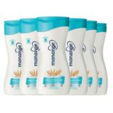 Kit Creme Hidratante Corporal Monange Iogurte Com Aveia 200ml  - 6 Unidades