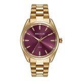 Relógio Seculus Feminino Ref: 77287lpsvds1 Casual Dourado