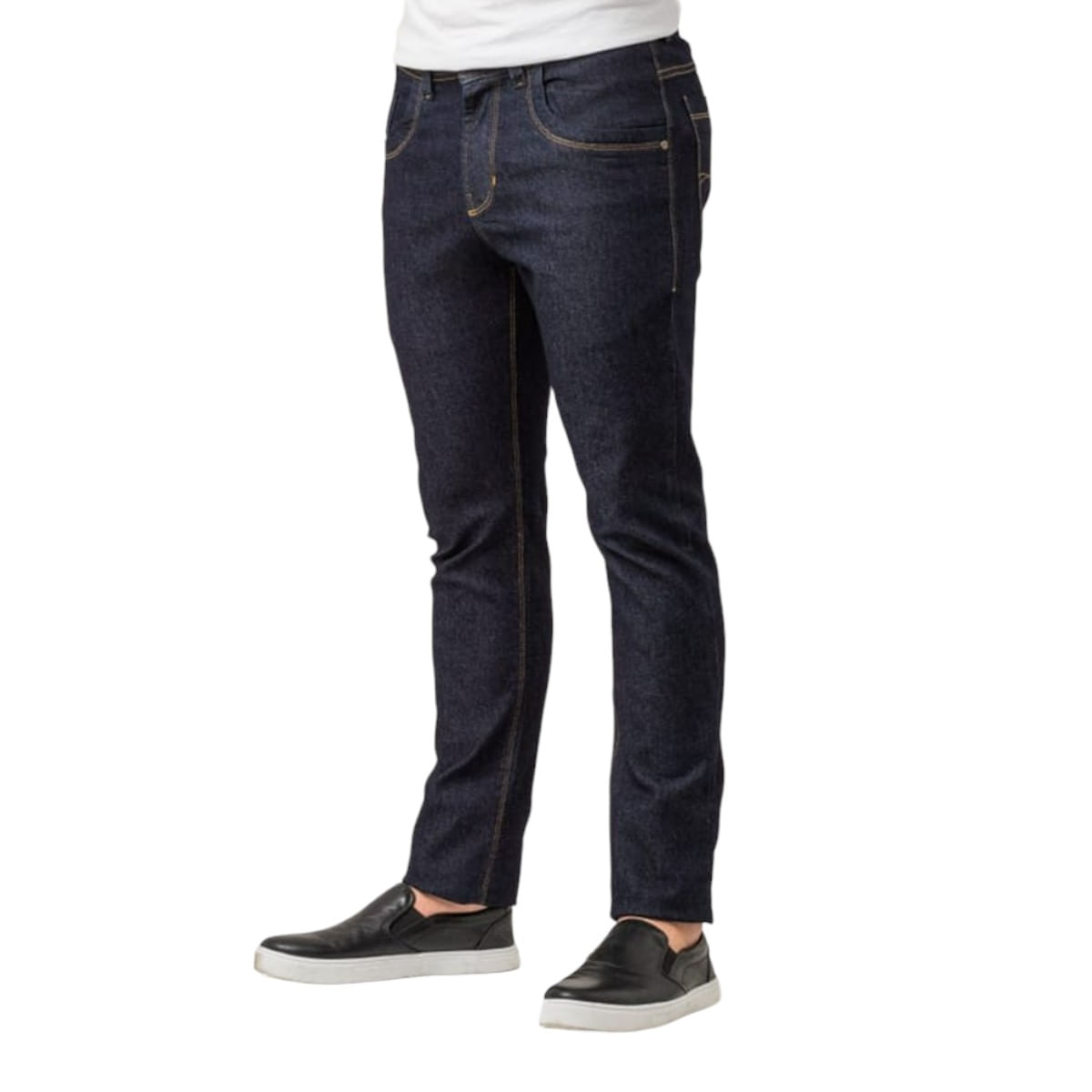 Calça Jeans Masculina Skinny Azul Escuro Zune