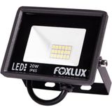 Refletor Led 20w 6500k Preto Bivolt Fx