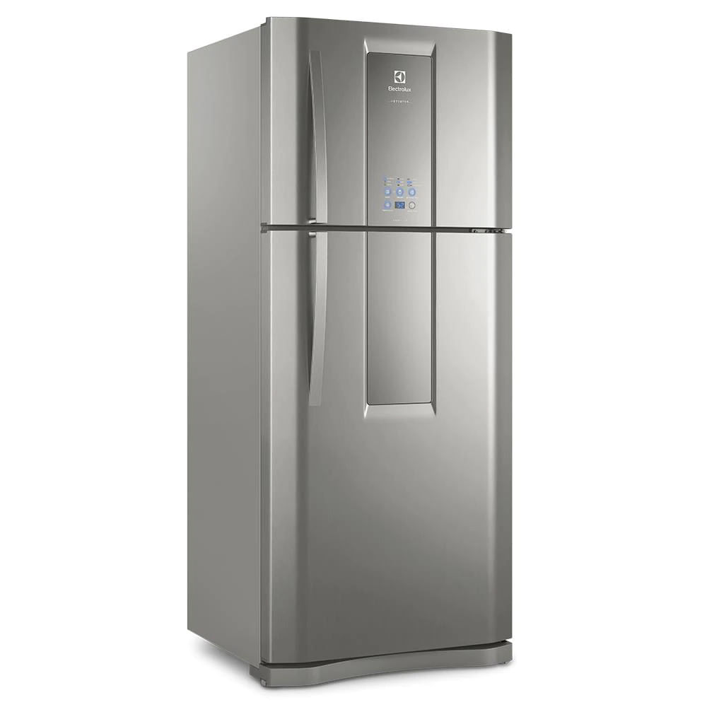 Refrigerador Infinity Df82x Frost Free Painel Blue Touch 553 Litros Inox Electrolux