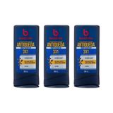 Condicionador Bozzano Antiqueda 200ml - Kit Com 3un