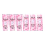 Kit Elseve Glycolic Gloss 3un Shampoo 375ml + 3un Cond 170ml