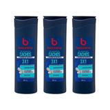 Shampoo Bozzano Cachos 325ml - Kit Com 3un