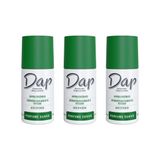 Desodorante Dap Roll-on Perfumado Suave 55ml - Kit Com 3un