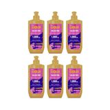 Creme Pentear Niely Gold Salva Fios 250ml - Kit Com 6un