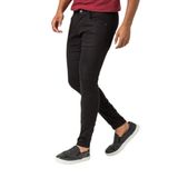 Calça Masculina Super Skinny Fit Preta Zune