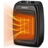 Aquecedor Elétrico Com Proteção Contra Tombamento, 1500w 110v, Shinic, Preto