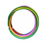 10 Bambolês Arco Infantil Reforçado 55cm Colorido