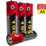 4 Pilhas Aa Ou Aaa 1,5v P/ Brinquedo Pilha Normal Palito
