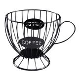 Suporte Para Cápsula De Café De Grande Capacidade Cesta De Cozinha