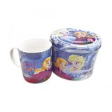 Caneca De Porcelana Na Lata 350 Ml Frozen Disney - Elza Ana