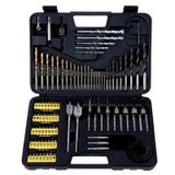 Kit Ferramenta Brocas E Bits Titanium 103 Peças