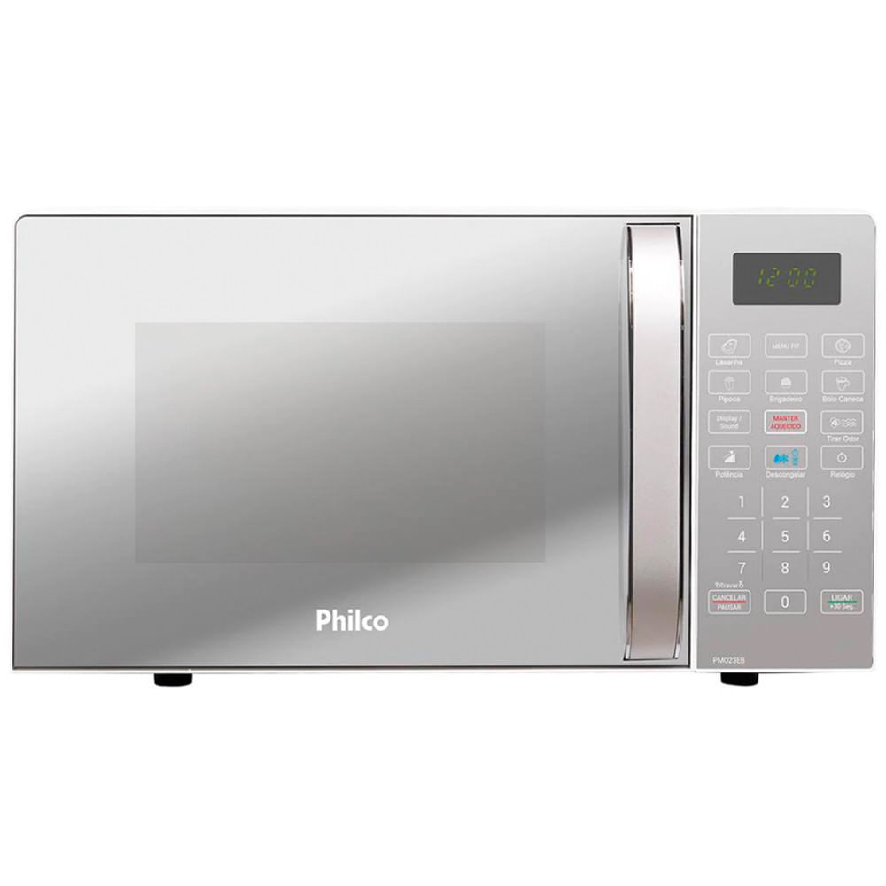 Forno Micro-ondas Prata Com Menu Fit 20 Litros Philco