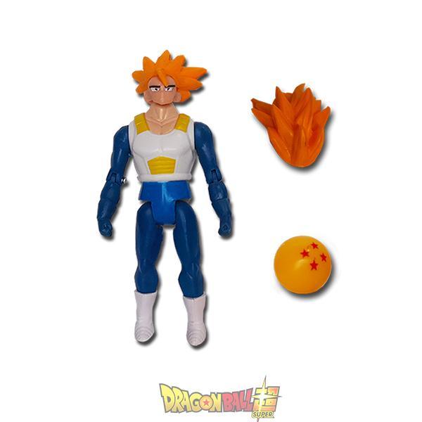 Vegeta Ssj3 Dbz: Colecionável + 1 Esfera De Dragão - Carrefour