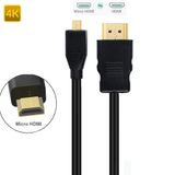 Cabo Hdmi X Micro-hdmi 2.0 4k Ultra Hd Alta Velocidade 50cm