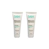 Mascara Facial Shoxx Argila Branca 50g - Kit C/2un