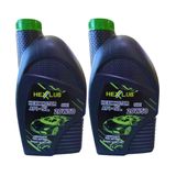 2x Óleo Lubrificante Motor Sae 20w50 Sl Hexxlub Mineral 1l