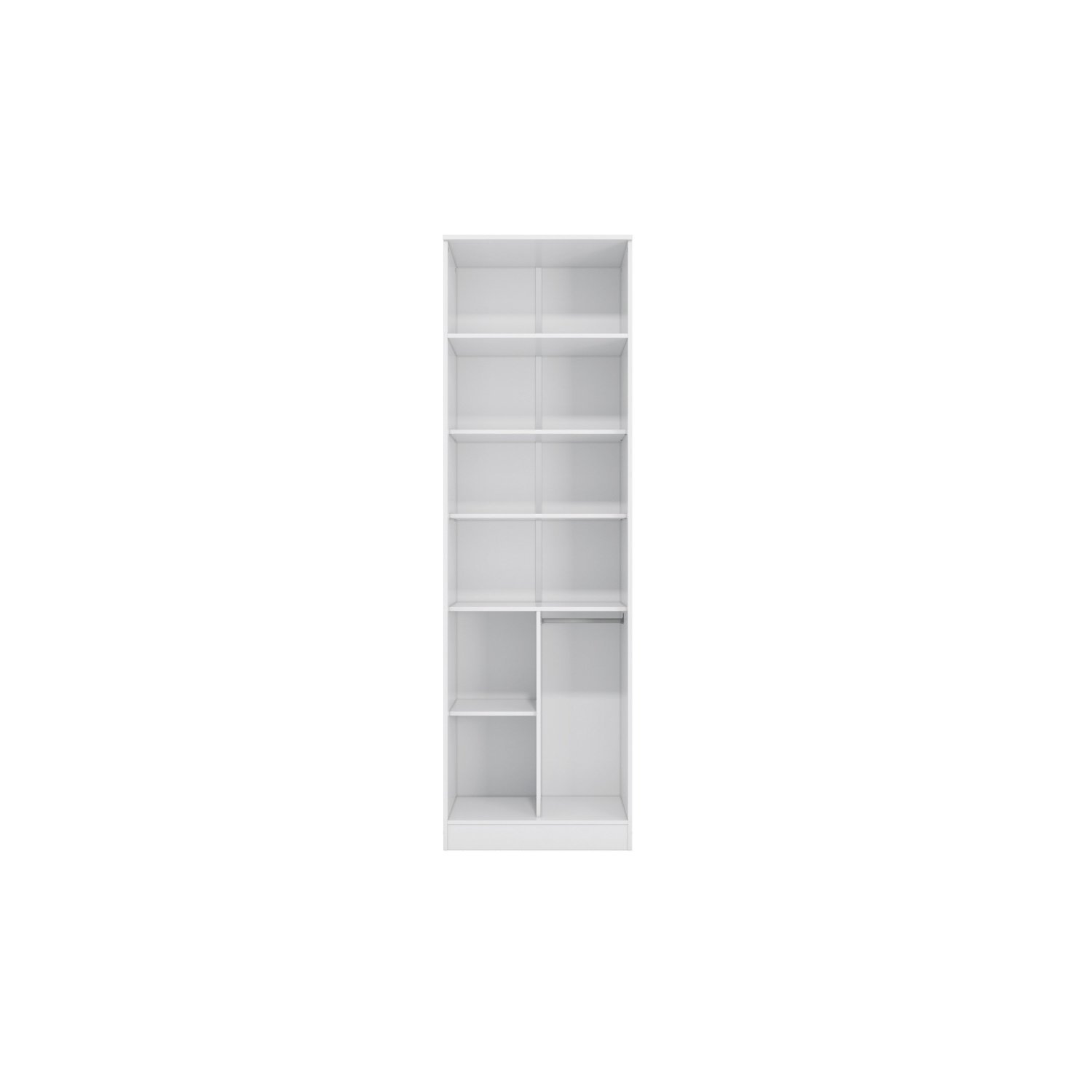 Armário Modulado 2300x707x560 Linha Closets Adapt Branco