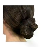 Rede Para Cabelo Coque Preta 2 Unidades Santa Clara