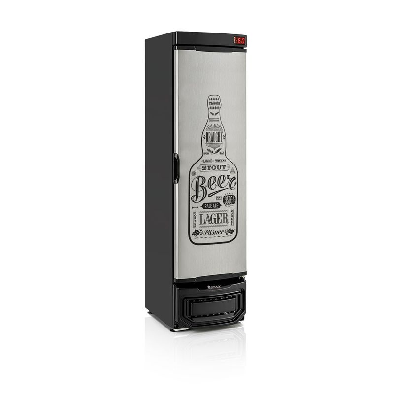 Geladeira/refrigerador 290 Litros 1 Portas Inox - Gelopar - 110v - Grba-290egw