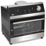 Forno Eletrico De Bancada 10 Configuracoes Em Aco Inoxidavel Com Painel Digital, 1800w, 110v, Hamilton Beach 31220, Prateado