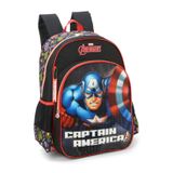 Mochila Costas Infantil Capitão América Luxcel Is39551ag