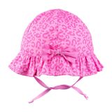 Chapéu Infantil Rosa Leopardo 1 A 2 Anos - Pimpolho